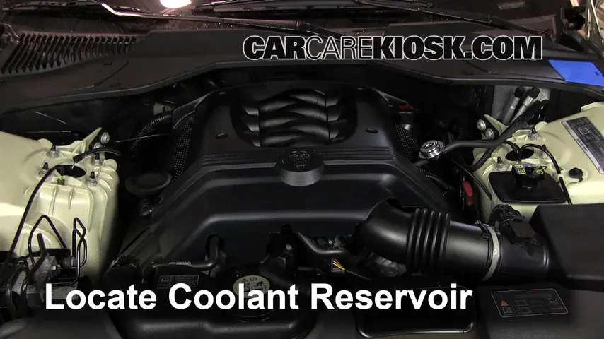 2008 Jaguar XJ8 L 4.2L V8 Coolant (Antifreeze) Flush Coolant